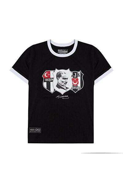 Kartal Yuvası BEŞİKTAŞ ATATÜRK NOSTALJİ ARMA T-SHIRT JR 25-26