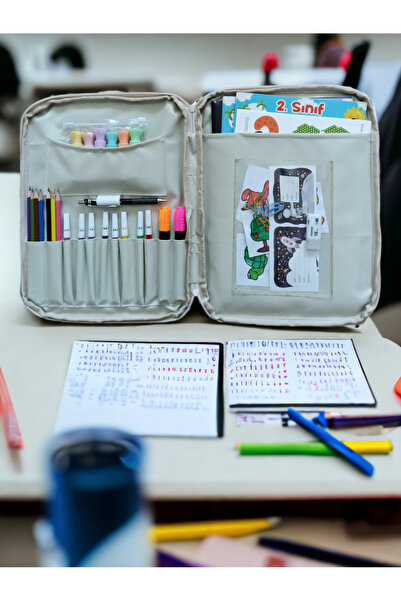 HALL BREATHE Çocuklar için Sevimli Aktivite Çantası, Boyama, Kalemlik ve Deft...