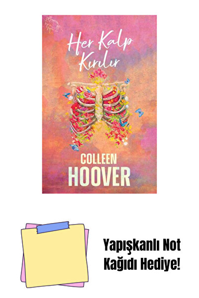 Ephesus Yayınları كل قلب ينكسر، غلاف ورقي + ورق لاصق