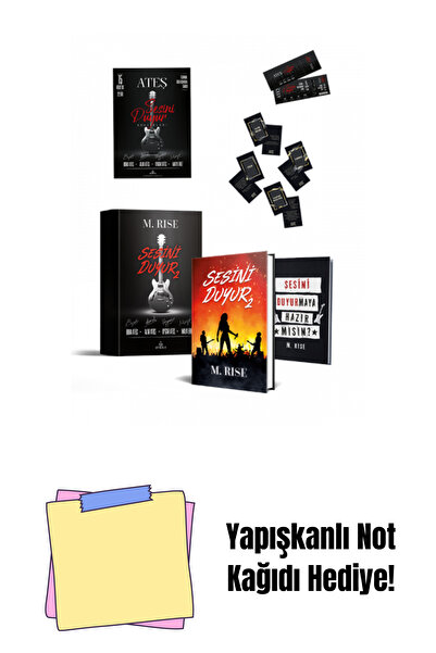 Ephesus Yayınları ÖZEL SERİ- SESİNİ DUYUR -2 (TEK KİTAP), CİLTLİ + Yapışkanlı...