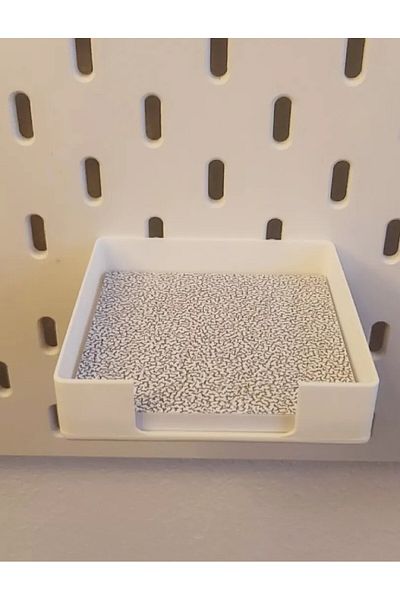 KARAHASANOĞLU MAKİNE Skadis Pano Compatible Memo Pad Holder