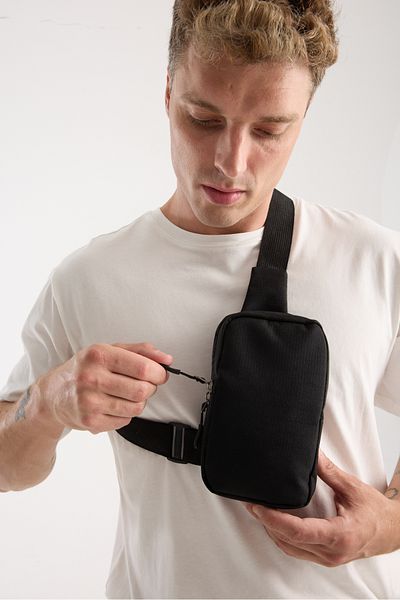 HSR Unisex Waterproof Daily Sports Crossbody Adjustable Strap Lined Hand Chest and Shoulder Bag