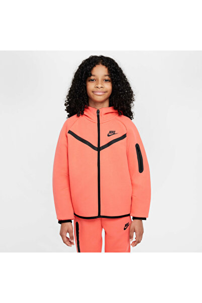 Nike Sportswear Tech Fleece Girls' Full-Zip Hoodie