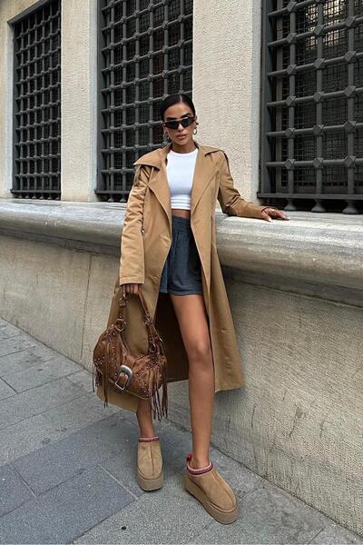 Lijuri Coachella Klasik Trençkot 7055