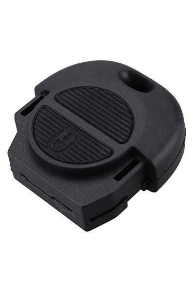 TECHSTAR Carcasă cheie auto cu 2 butoane pentru Nissan – compatibilă cu Almera, Micra, Primera, Navara, X-Trail