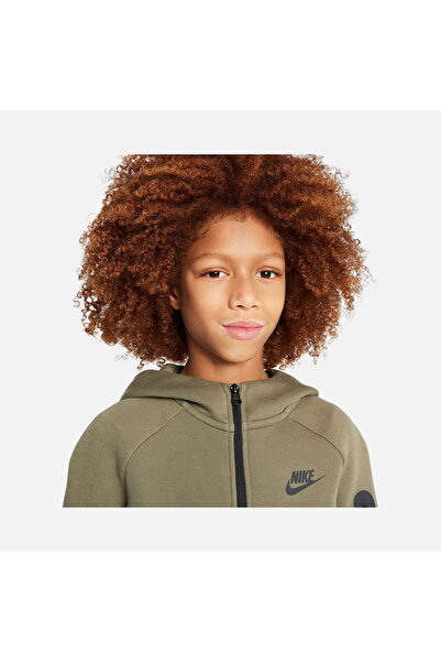 Nike Sportswear Smooth Tech Fleece Full-Zip Hooded Çocuk Sweatshirt