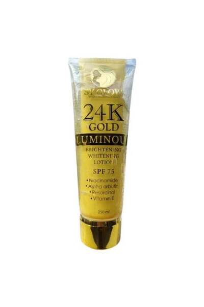 Sy Glow 24k gold luminous brightening whitening lotion
