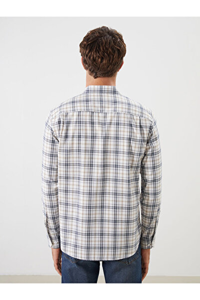 LC Waikiki Timeless Recommendations from Timeless Store |   Regular Fit Long Sleeve Plaid Men's Shirt