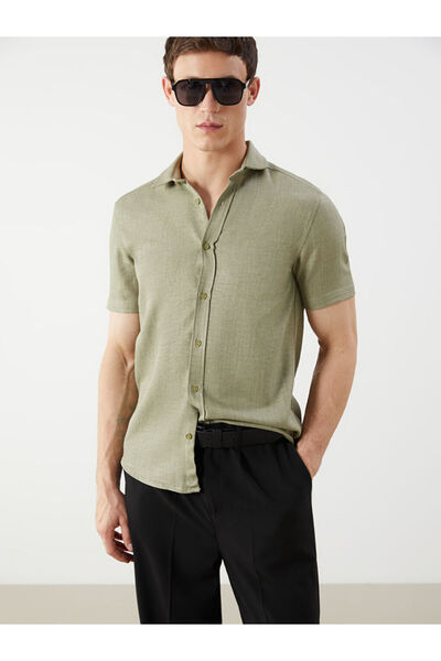 LC Waikiki Quality Parts from Celebi Store |   Regular Fit Short Sleeve Men's Shirt