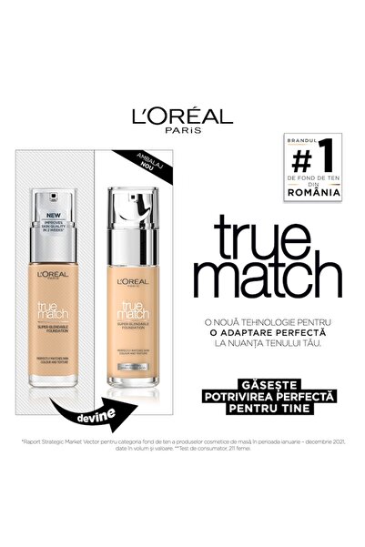 L'Oreal Paris True Match Foundation, Linen