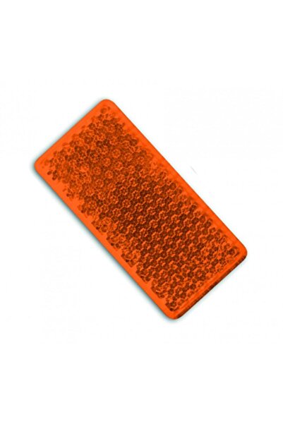 BORG-HICO Reflector autoadeziv dreptunghiular BORG HICO ODB015, galben, cu or...