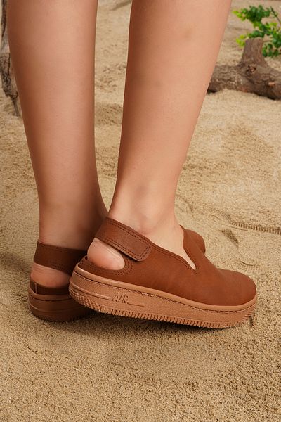 DOGİYE 1057 Brown Colored Sandals