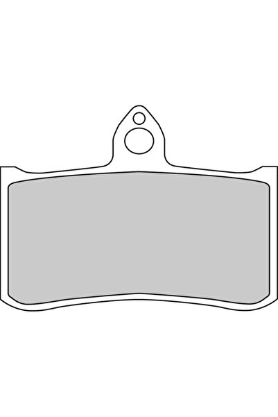 FERODO Set Plăcuțe Frână Sinterizate Moto FDB858ST - Racing, Compatibil cu Ho...