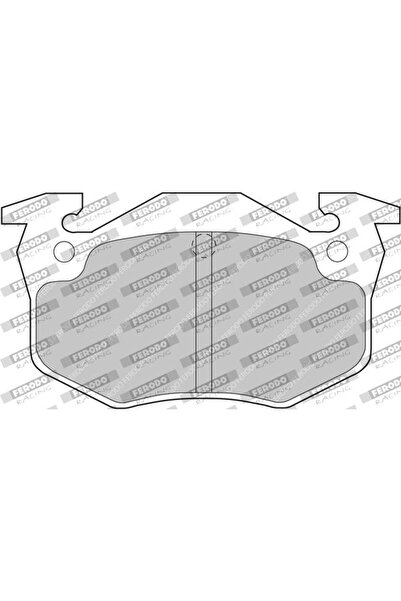 FERODO Plăcuțe frână RACING FCP558H