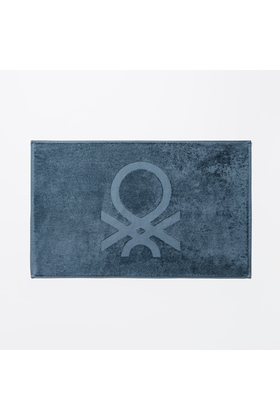 Benetton Килимок для ванної кімнати, рушник, темно-сірий, 100% бавовна, 50x80 см