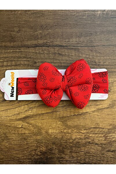 Newworld baby Yenidoğan Kız Bebek 1 Adet Kalp Çiçek Bone Bandana Şapka Başlık Fiyonklu Kurdeleli Saç Bandı Toka