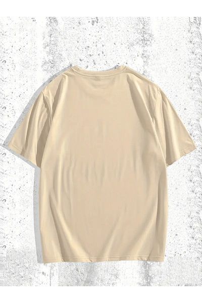 Touz Moda Gothic Printed Unisex Oversize T-Shirt