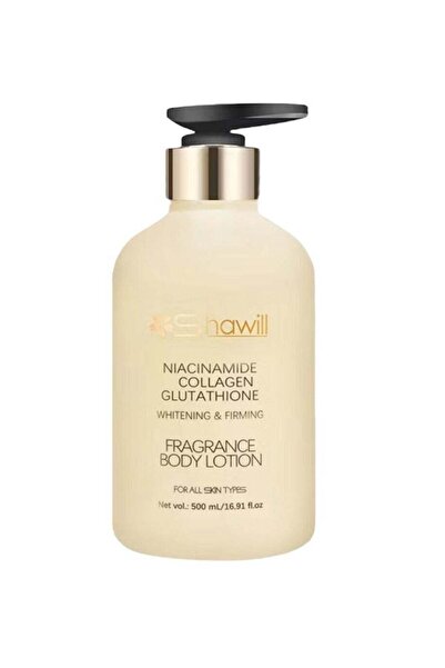 Shawill لوشن الجسم المُبيض والمُشدِّد بالنياسيناميد والكولاجين والغلوتاثيون