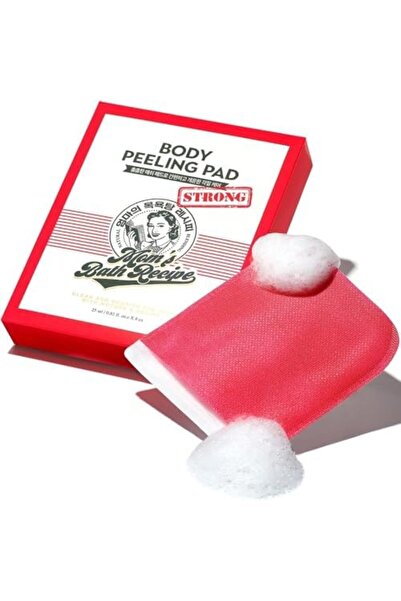 Mom's bath وصفة تقشير الجسم، قفازات غسول الجسم الفقاعي القوية والمتكاملة مع عشب البحر والبي