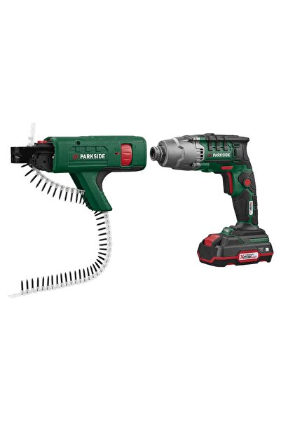 PARKSIDE Cordless Screwdriver PTBSA 20-Li A1, 20V, 2Ah, with Battery and Charger