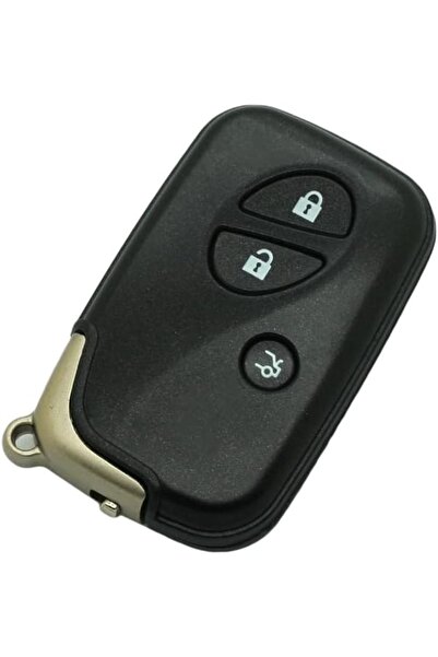 TECHSTAR Carcasă cheie auto inteligentă cu 3 butoane, compatibilă cu Lexus ES350, GS350, IS250, RX350 –