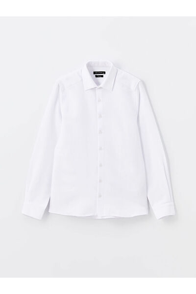 LC Waikiki Quality Parts from Celebi Store |   Slim Fit Long Sleeve Dobby Men's Shirt