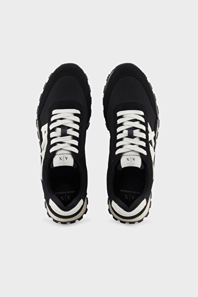 Armani Exchange Logolu Süet Detaylı Sneaker Ayakkabı Erkek AYAKKABI XM001960 AF19388 MC024