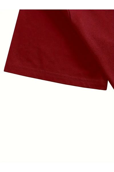 Touz Moda Star Printed Unisex Oversize T-Shirt