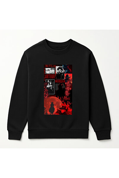 MAGORS ARTHUR MORGAN RED DEAD REDEMPTION HI PRINT DE ÎNALTĂ CALITATE UNISEX BUMBAC