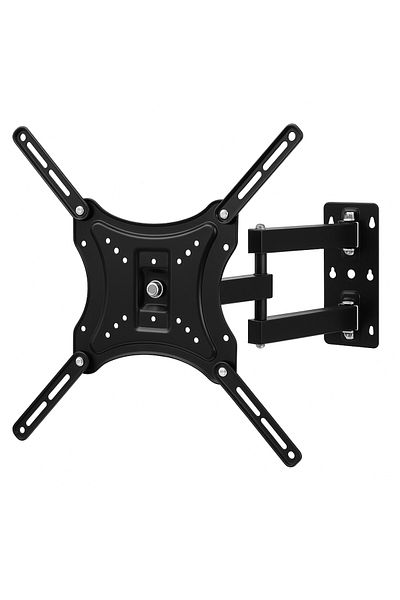 Siltron 14–55″ LF-LCD-117-B-2 TV Wall Mount – 180° Swivel, ±15° Tilt, 80–460 mm Wall Distance, 50 kg