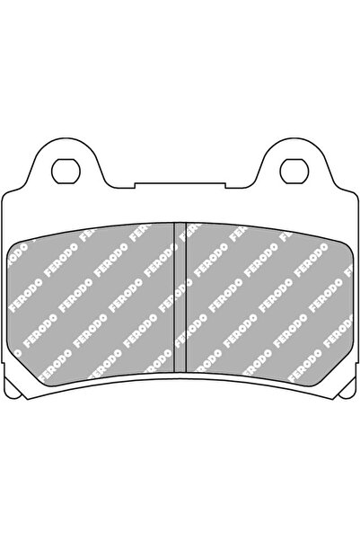 FERODO Set Plăcuțe Frână Organice Moto FDB662P - Racing pentru Yamaha FJ, FZR...
