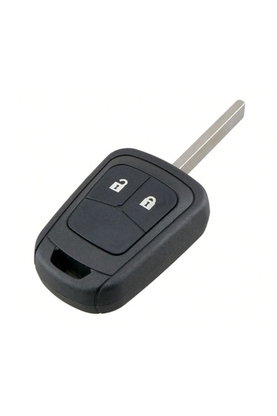 TECHSTAR ® Carcasa cheii auto cu 2 butoane pentru Opel Astra J, Insignia A, Corsa E, Mokka, Zafira C, Meriva B,