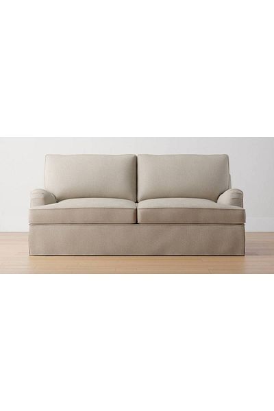 BIZ NAS Luxury Beige Sofa for Living Room