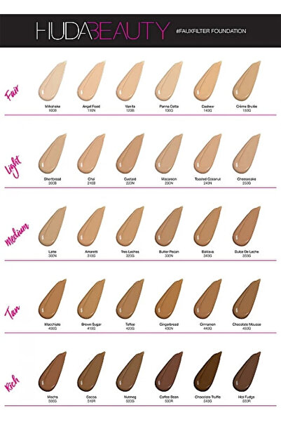 Huda Beauty Huda Beauty FoxFilter Foundation Crème Brulee - 150g