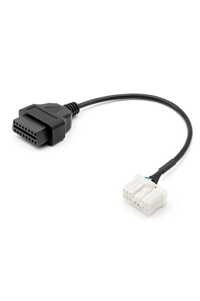 TECHSTAR 12-pin to 16-pin OBDII cable for Tesla Model X and Model S 2012 / 2015