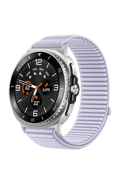 İncisoft Galaxy Watch 8 40mm/Watch 8 44mm/Classic 46mm Uyumlu Hasır Örgü Doku...