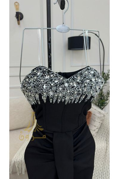 MEZON FASHION Heart Design Evening Dress