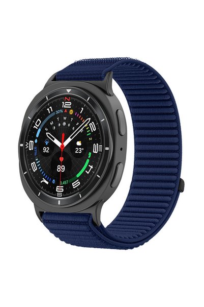 İncisoft Galaxy Watch 8 40mm/Watch 8 44mm/Classic 46mm Uyumlu Hasır Örgü Doku...