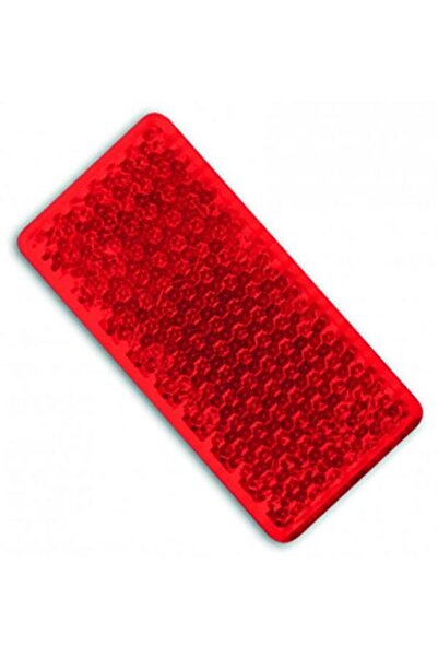 BORG-HICO Reflector autoadeziv dreptunghiular BORG HICO ODB016, roșu