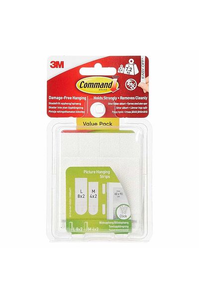 3M Command Picture Hanging Strips (12 Pc.)