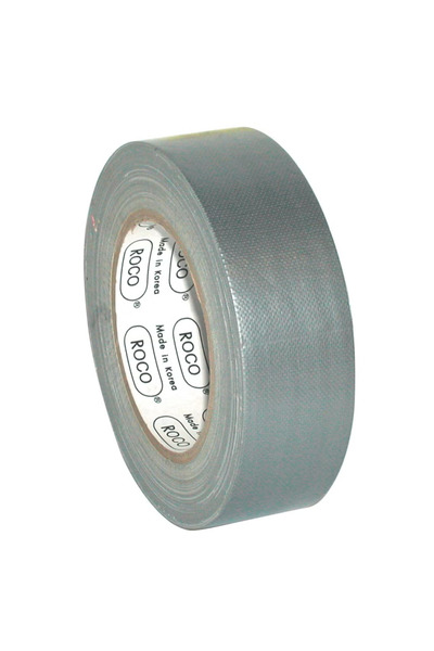 Roco شريط قماشي 1.5 بوصة × 25 مترًا فضيًا
