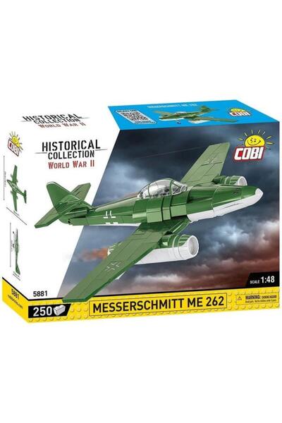 COBI Set de Construit Messerschmitt ME 26, 250 piese (Green/White)