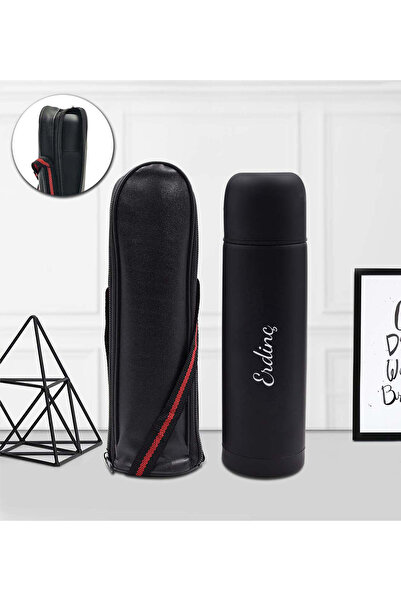 İkon store Black Thermos with Bag