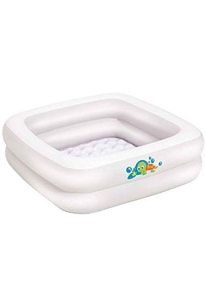 BESTWAY Up, In & over Baby Tub, White (86 x 86 x 25cm)