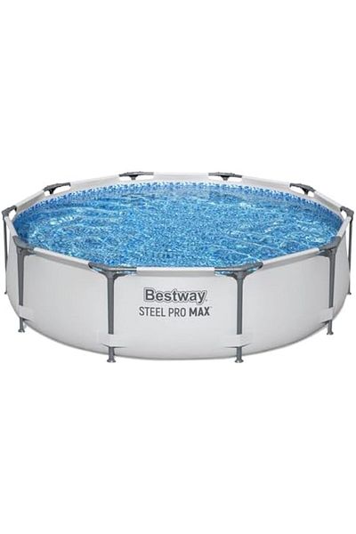 BESTWAY Pool Set Steel Pro Max Round Pool 305X76Cm, Blue
