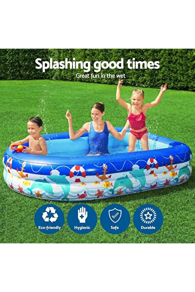 BESTWAY Sea Captain Family Pool 213X155X132