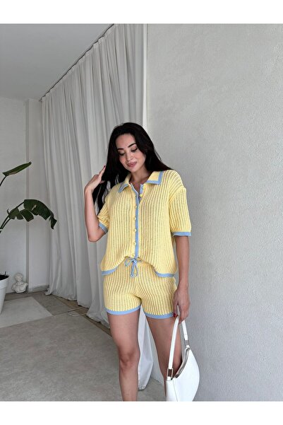 Mooi Butik Σετ MORI 7542 - ΚΙΤΡΙΝΟ