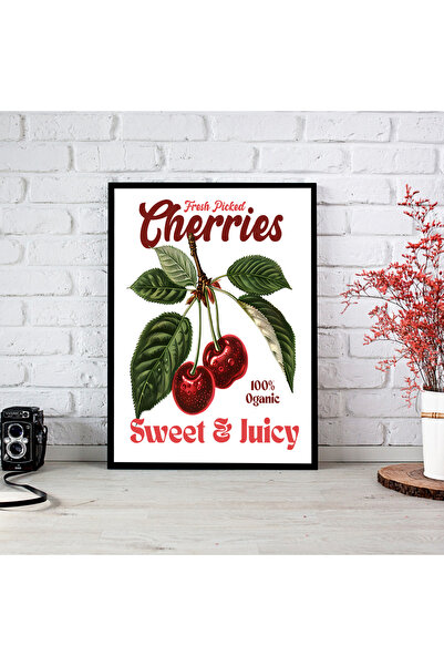 woodsia Tablou cu poster din lemn MDF cu aspect de cadru dintr-o singură buca...