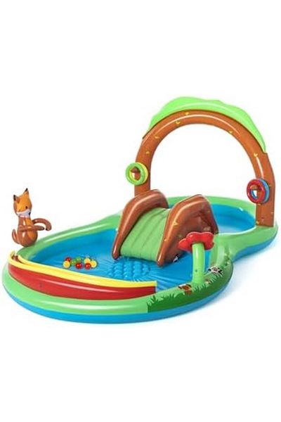 BESTWAY Friendly Woods Play Pool Center 2.95 m x 1.99 m x 1.30 m