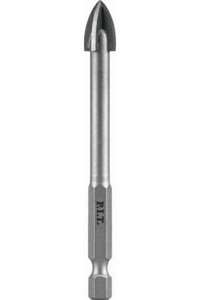 GENERAL PIT Glass and Ceramic Drill Bit (3 mm) Length (6.5 cm), Hex Chuck (1/4") AMAS11-003P